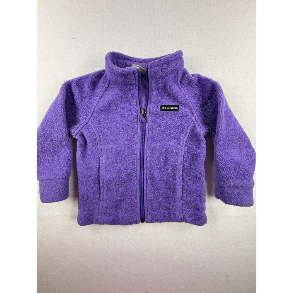 Columbia Baby 12-18M Purple Fleece Zip Jacket
